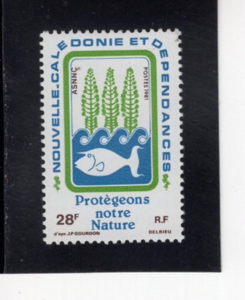 NEW CALEDONIA(��Į�����Ͼ�)-#469-28fr-NATURE PRESERVATION(�ڿ� ��ȣ)-1981.11.7��