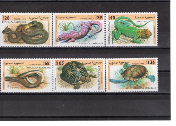 SAHARAUI(���϶� �ƶ� ���� ��ȭ��)-#NO(6��)-REPTILES(�����)-1998��