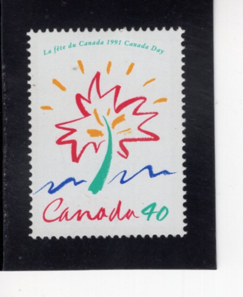 CANADA(ĳ����)-#1316-40c-CANADA DAY(ĳ������ ��)-1991.6.28��