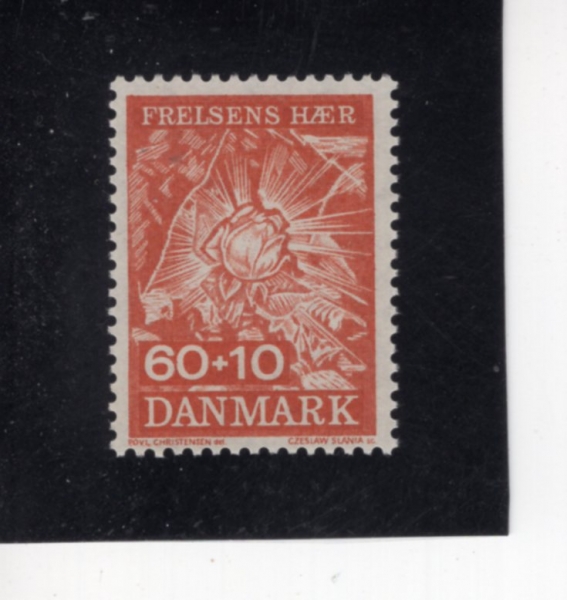 DENMARK(����ũ)-#B40-60+10o-SYMBOLIC ROSE(��� ��¡)-1967.10.12��