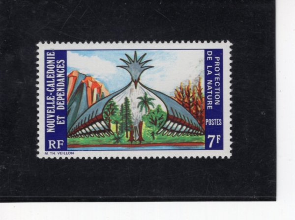 NEW CALEDONIA(��Į�����Ͼ�)-#406-7fr-\"NATURE PROTECTION\"(�ڿ� ��ȣ)-1974.6.22��