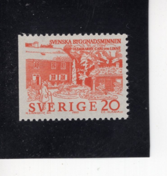 SWEDEN(������)-#636-20o-HAMMARBY, HOME OF CARI VON LINNE(������ �Ը�����)-1963.10.25��