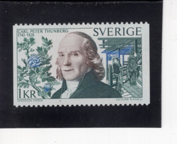 SWEDEN(������)-#1005-1k-CARL PETER THUNBERG(Į ���� ������)-1973.9.22��