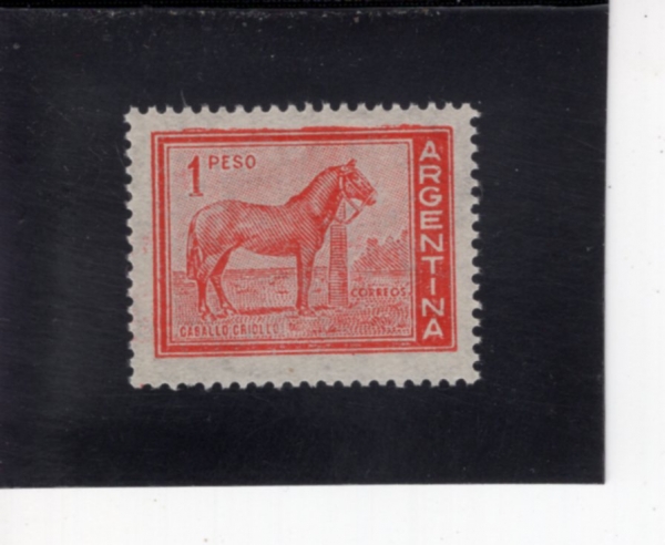 ARGENTINA(�Ƹ���Ƽ��)-#689-1p-DOMESTIC HORSE(������)-1959��