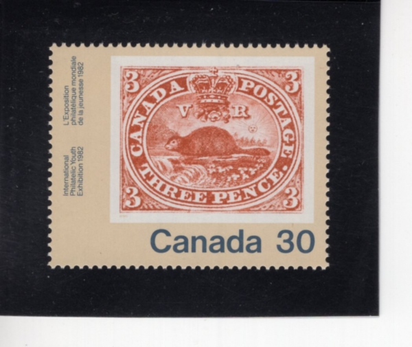CANADA(ĳ����)-#909-30c-BEAVER(���)-1982.3.11��