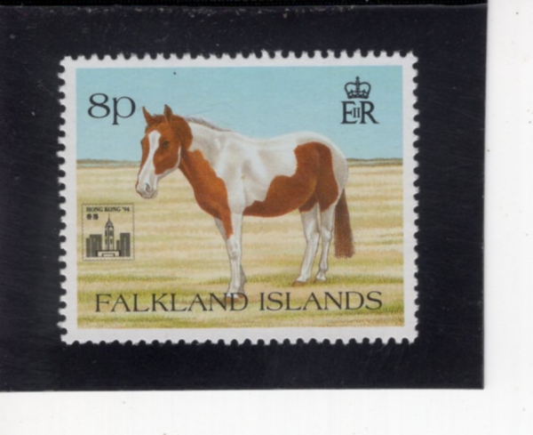 FALKLAND ISLANDS(��Ŭ���� ����)-#588-8p-PONY(������)-1993.12.1��