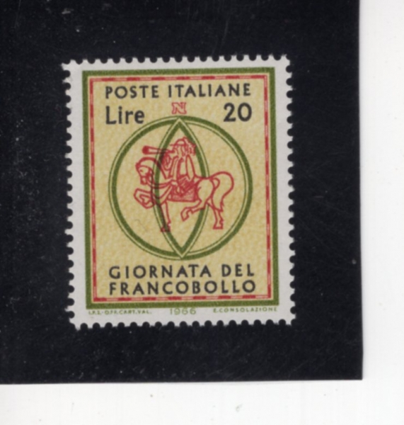 ITALY(��Ż����)-#946-20 I-POSTRIDER(���� ���)-1966.12.4��