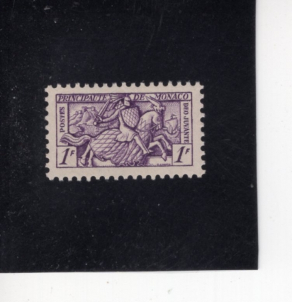 MONACO(����)-#283-1fr-KNIGHT IN ARMOR(������ ���� ���)-1951.12.22��