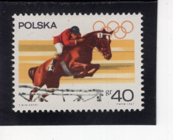 POLAND(������)-#1503-40g-STEEPLECHASE(��ֹ� ����)-1967.5.24��