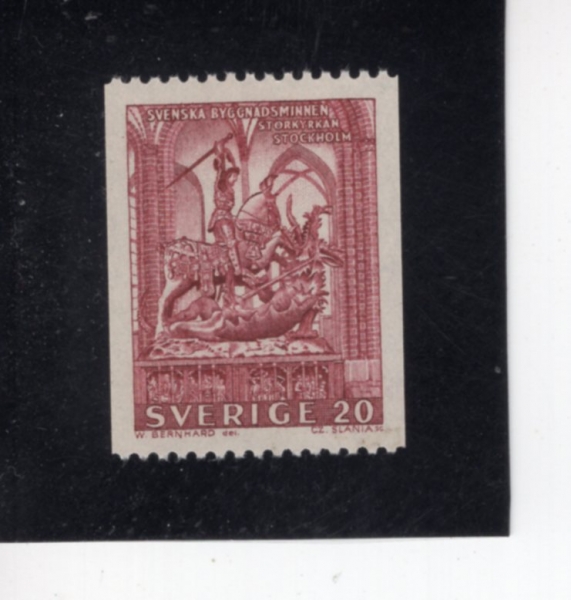 SWEDEN(������)-#613-20o-ST.GEORGE, GREAT CHURCH, STOCKHOLM(�� ���ݶ��� ��ȸ)-1962.9.24��