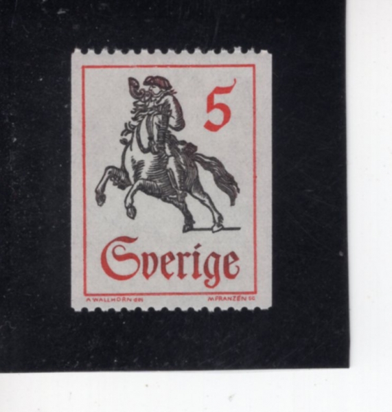 SWEDEN(������)-#737-5o-POSTRIDER(���� ���)-1967��