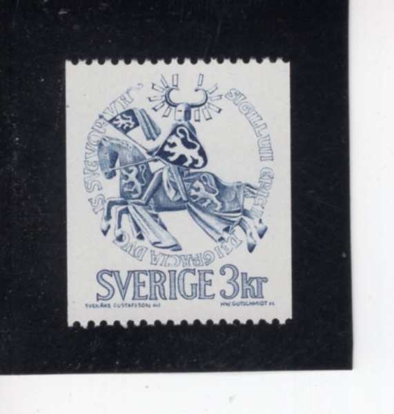 SWEDEN(������)-#753-3k-SEAL OF DUKE ERIK MAGNUSSON(���� ���״����� ����)-1970��