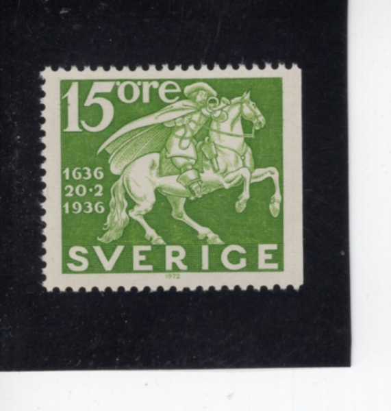 SWEDEN(������)-#947-15o-MOUNTED COURIER(�⸶ Ư��)-1972.10.7��