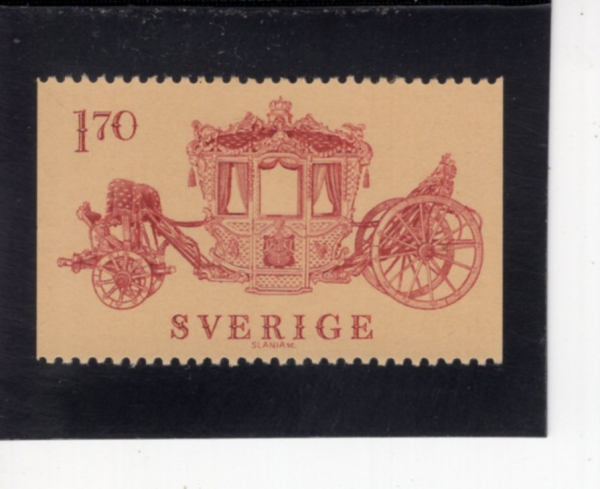 SWEDEN(������)-#1258-1.70k-CORONATION COACH, 1699(������ ����� ����)-1978.10.7��