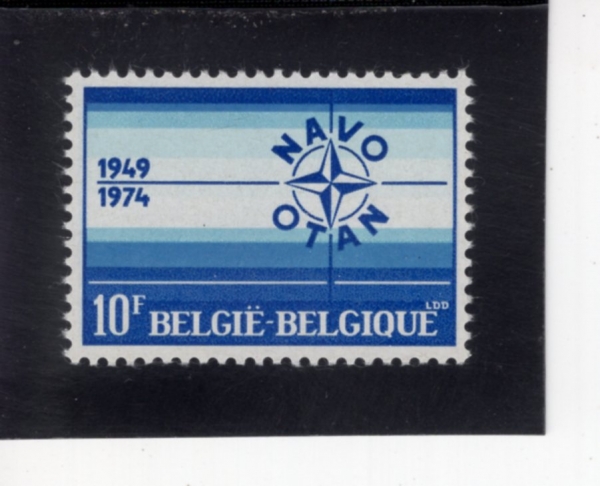 BELGIUM(���⿡)-#866-10fr-NATO EMBLEM(�ϴ뼭������ⱸ ���)-1974.4.20��