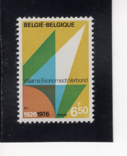 BELGIUM(���⿡)-#944-6.50fr-FLEMISH ECONOMIC ORGANIZATION, 50TH ANNIV.(�ö��� ���� ���� 50�ֳ�)-1976.4.3��
