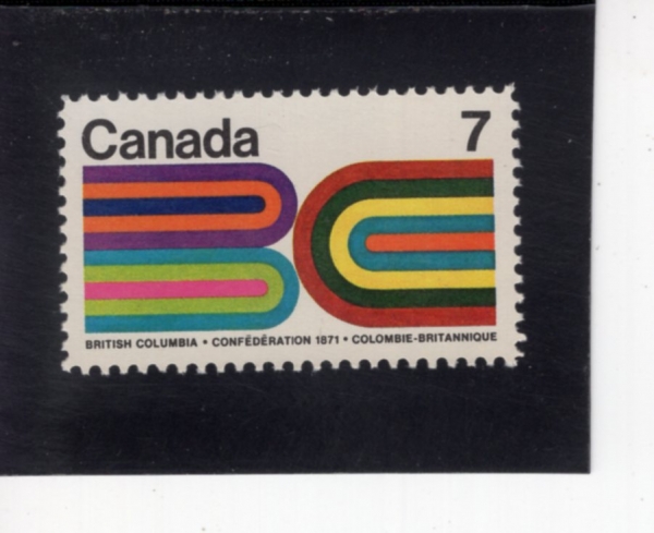 CANADA(ĳ����)-#552-7c-CENT. OF BRITISH COLUMBIA\