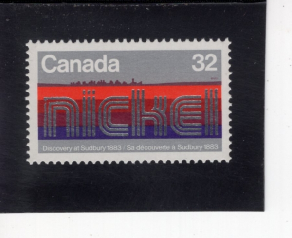CANADA(ĳ����)-#996-32c-CENT. OF DISCOVERY OF NICKEL, SUDBURY, ONTARIO(ũ����ư ����)-1983.8.12��