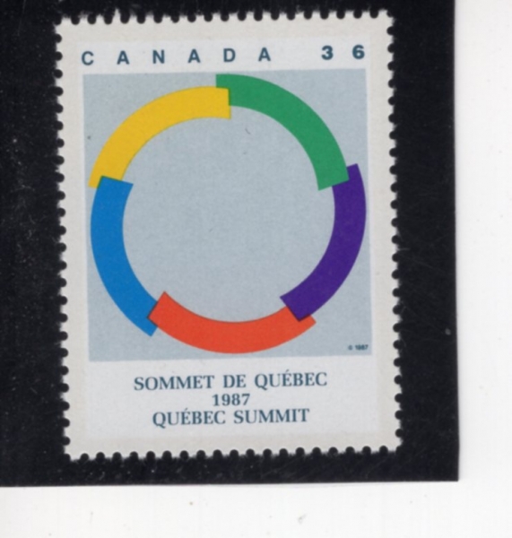 CANADA(ĳ����)-#1146-36c-2ND INTL. FRANCOPHONE SUMMIT, QUEBEC(���������� ����ȸ��)-1987.9.2�� 