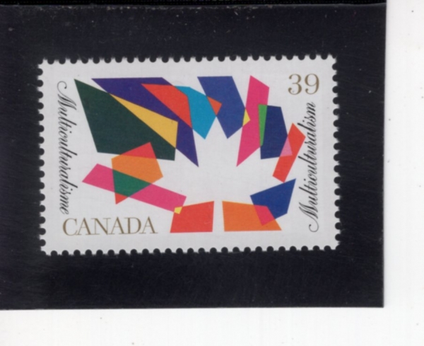 CANADA(ĳ����)-#1270-39c-MULTICULTURAL HERITAGE OF CANADA(ĳ������ �ٹ�ȭ����)-1990.4.5��