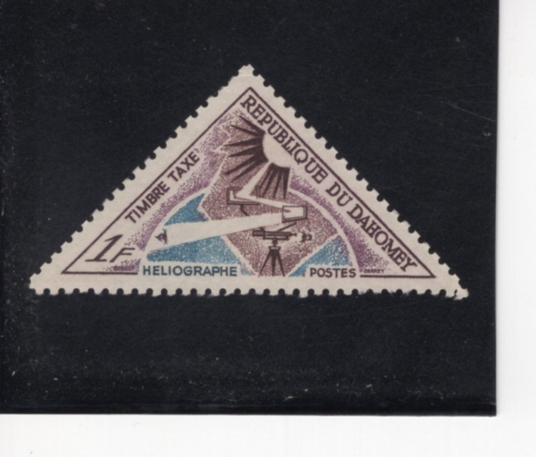 DAHOMEY(��ȣ��)-#J35-1fr-HELIOGRAPH(�︮���׷���)-1967.10.24��