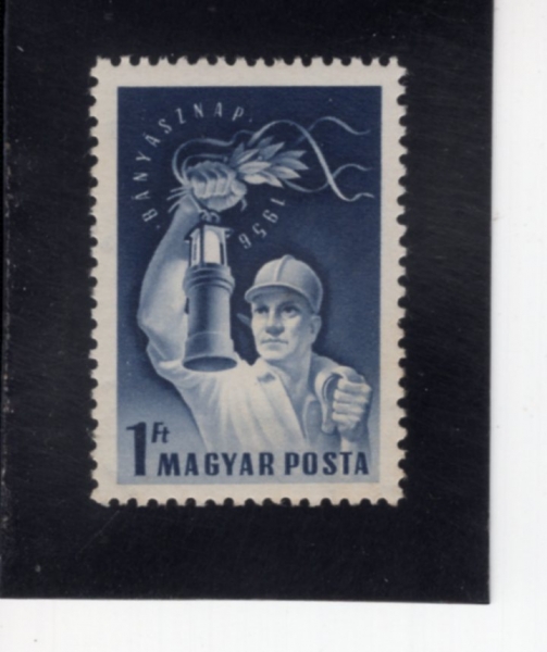HUNGARY(�밡��)-#1159-1fo-MINER(����)-1956.9.2��