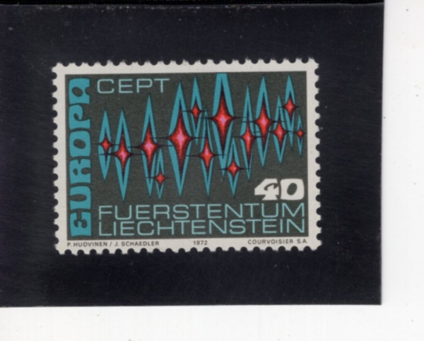 LIECHTENSTEIN(�����ٽ�Ÿ��)-#518-40rp-RENNHOF, MAUREN(�� ����ȸ)-1973.12.6��