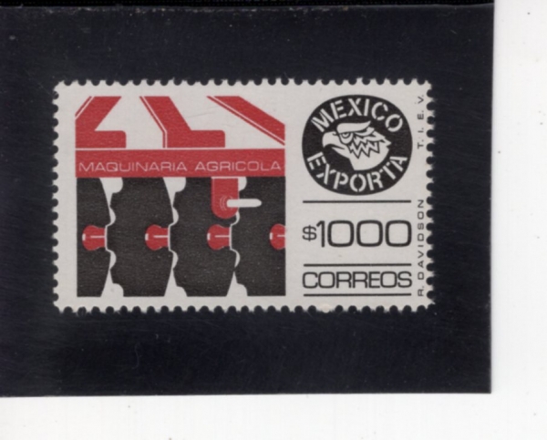 MEXICO(�߽���)-#1588-1000p-AGRICULTURAL MACHINERY(��� ���)-1989��