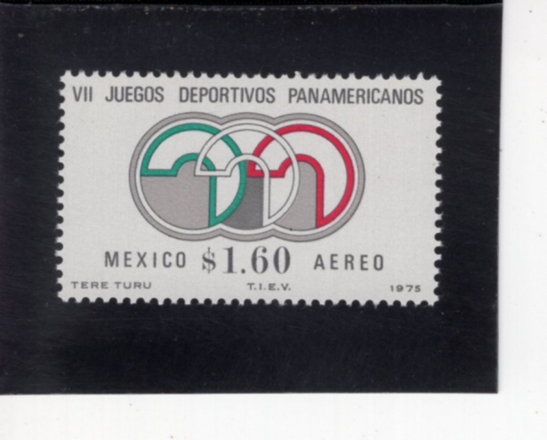 MEXICO(�߽���)-#C468-1.60p-7TH PAN AMERICAN GAMES\