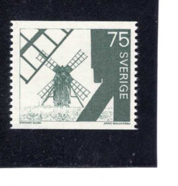 SWEDEN(������)-#748-75o-WINDMILLS, OLANA ISLAND(ǳ��, �ö� ��)-1971��