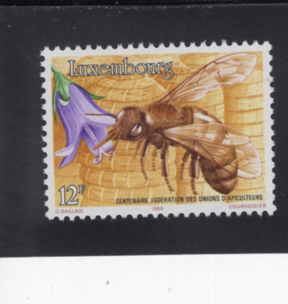 LUXEMBOURG(����θ�ũ)-#743-12fr-FEDERATION OF LUXEMBOURG BEEKEEPERS ASSOCIATIONS, CENT.(����θ�ũ ����� ��ȸ)-1986.3.3��