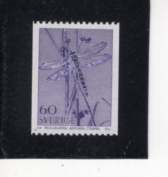 SWEDEN(������)-#1295-60o-DRAGONFLY(���ڸ�)-1979.9.6��