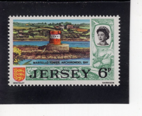 JERSEY(����)-#43-6p-MARTELLO TOWER AT ARCHIRONDEL(�����ڷ� ž)-1971��