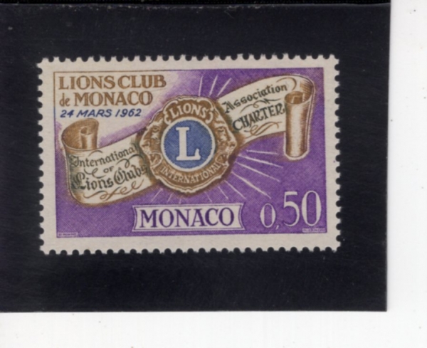 MONACO(����)-#540-50c-LIONS INTL. EMBLEM(���� ���̿½�)-1963.5.3��