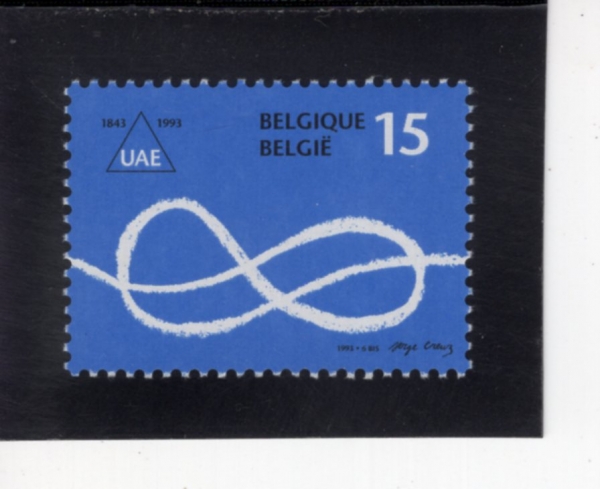 BELGIUM(���⿡)-#1489-15fr-ALUMNI ASSOC., FREE UNIVERSITY OF BRISSELS, 150TH ANNIV.(��� �������б� 150�ֳ�)-1993.5.17��