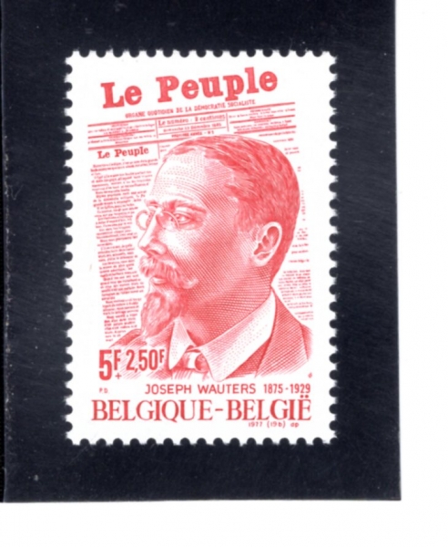 BELGIUM(���⿡)-#B960-5+2.50fr-JOSEPH WAUFERS(���� �Ϳ��ͽ�)-1977.12.3��