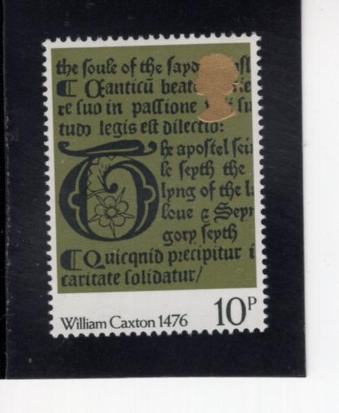 GREAT BRITAIN(����)-#795-10p-PAGE FROM TRETYSE OF LOVE(����� ����)-1976.9.29��