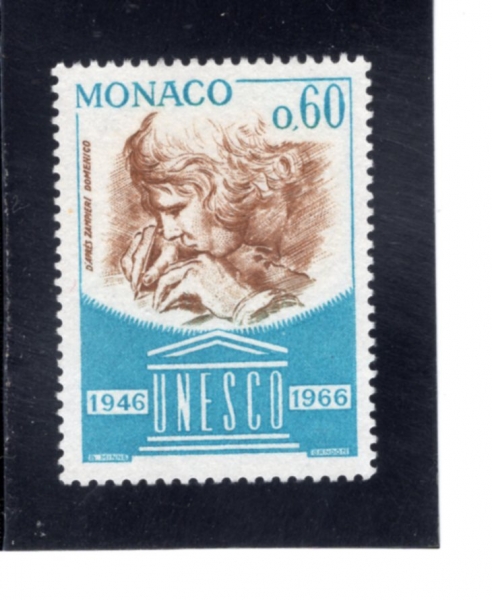 MONACO(����)-#643-60c-RED CHAIK DRAWING BY DOMENICO ZAMPIERI(���޴��� ���ǿ����� ���� ���� �����)-1966.12.12��