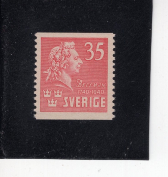 SWEDEN(������)-#311-35o-CARL MICHAEL BELLMAN(Į ���Ͽ� ����)-1940.2.4��