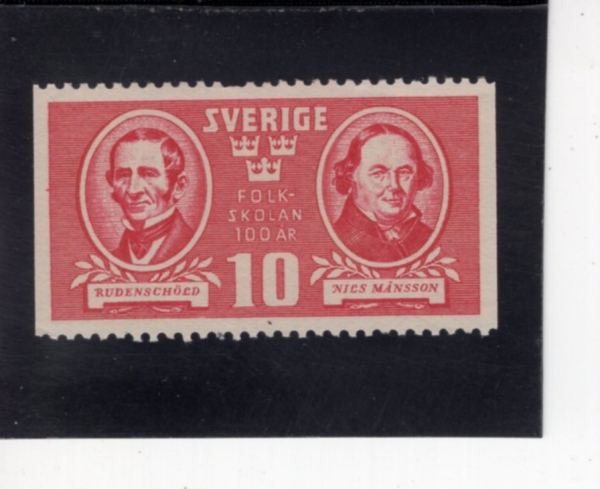 SWEDEN(������)-#332-10o-TORSTEN RUDENSCHOLD AND NILS MANSSON(�丣���� �絧�е�, �ҽ� ���)-1942.7.1��