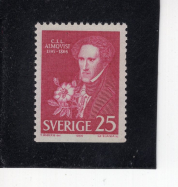 SWEDEN(������)-#709-25o-CARL JONAS LOVE ALMQVIST AND WILD ROSE(Į �䳪�� ���� �˹�ũ��Ʈ, �߻� ���)-1966.9.26��