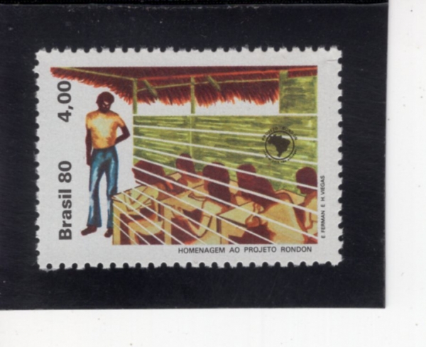 BRAZIL(�����)-#1705-4cr-RONDON COMMUNITY WORKS PROJECT(�е� ������Ʈ)-1980.7.11��