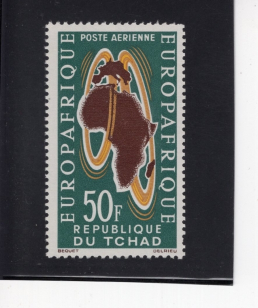 CHAD(����)-#C11-50fr-EUROPAFRICA(��������ī)-1963.11.30��