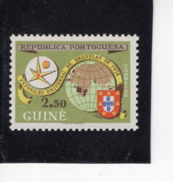 PORTUGUESE GUINEA(�������� ���)-#294-2.50e-FAIR EMBLEM, GLOBE AND ARMS(�ڶ�ȸ, ����, ����)-1958��