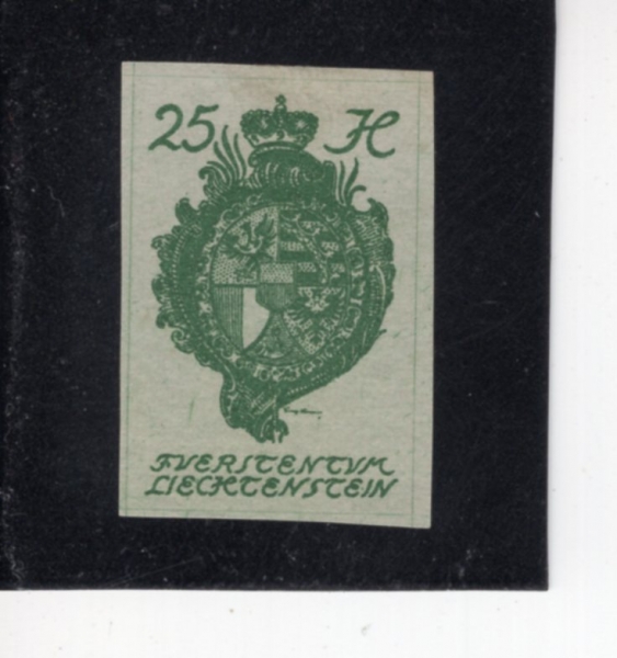LIECHTENSTEIN(�����ٽ�Ÿ��)-#22-25h-COAT OF ARMS(�����ٽ�Ÿ�� ����)-1920��