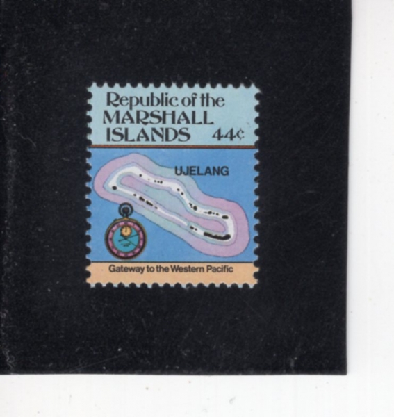 MARSHALL ISLANDS(���� ����)-#48-44c-UJELANG, CHRONOGRAPH(������ ȯ��, ũ�γ�׷���)-1985.6.5��