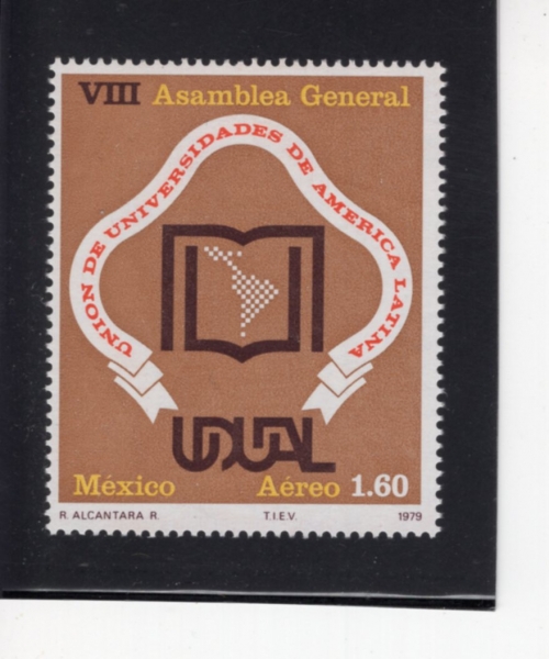 MEXICO(�߽���)-#C622-1.60p-LATIN AMERICAN UNIVERSITIES UNION, 8TH GENERAL ASSEMBLY(��8�� ��ƾ �Ƹ޸�ī ���� ���� ��ȸ)-1979.11.12��