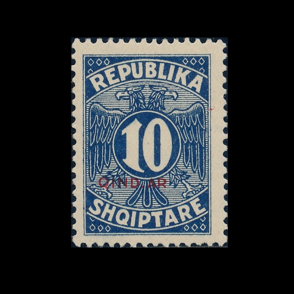 ALBANIA(�˹ٴϾ�)-#J31-10q-COAT OF ARMS(�˹ٴϾ� ����)-1926.12.24��