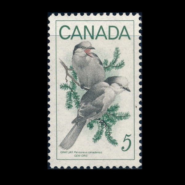 CANADA(ĳ����)-#478-5c-GRAY JAYS(ĳ���پ�ġ)-1968.2.15��