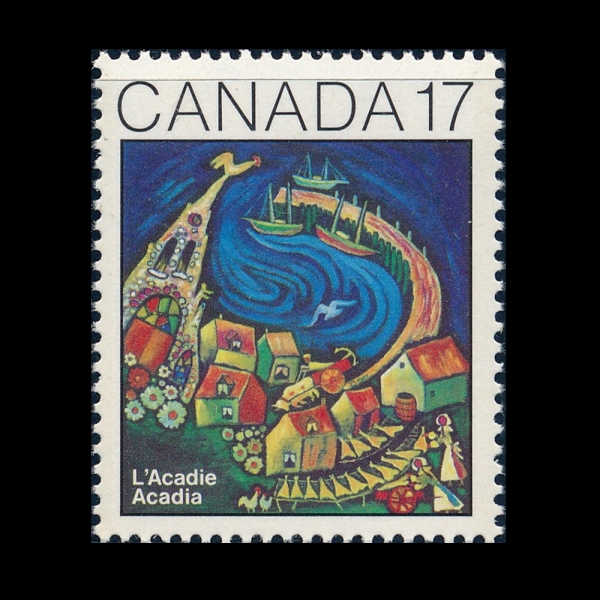 CANADA(ĳ����)-#898-17c-ACADIAN CONGRESS CENT.(��ī��� ���� ��ȸ)-1981.8.14��